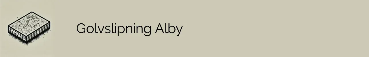 Golvslipning Alby