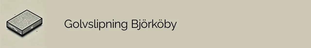 Golvslipning Björköby