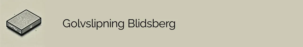 Golvslipning Blidsberg