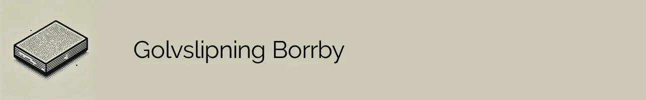 Golvslipning Borrby