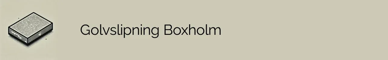 Golvslipning Boxholm