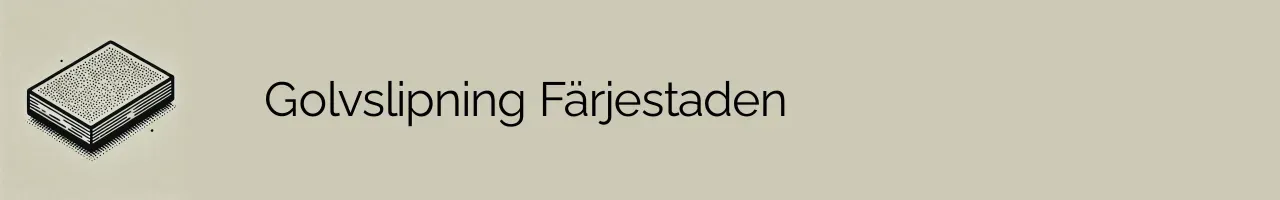 Golvslipning Färjestaden