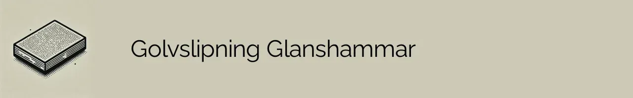 Golvslipning Glanshammar