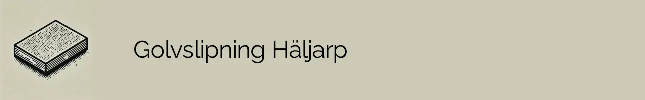 Golvslipning Häljarp