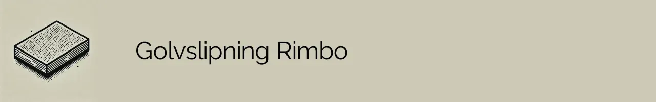 Golvslipning Rimbo