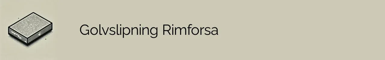 Golvslipning Rimforsa